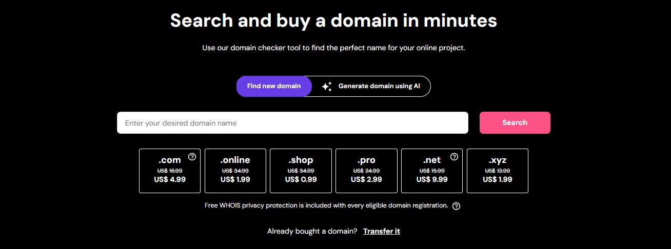 Domain Transfer